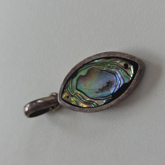 Jewelry - Abalone Shell Sterling Silver Pendant